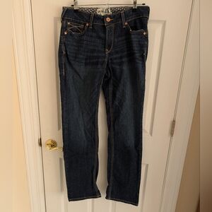 Ariat Greta perfect rise straight jean, size 30